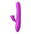 ARMONY - VIBRATEUR MULTIFONCTION ANGELIA DOUBLE LANGUE EFFET CHALEUR VIOLET