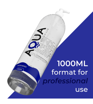 AQUA QUALITY - LUBRIFIANT À BASE D''EAU 1000 ML