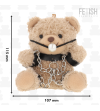 FETISH SUBMISSIVE - OURS EN PELUCHE FOZZIE MODÈLE BDSM 3