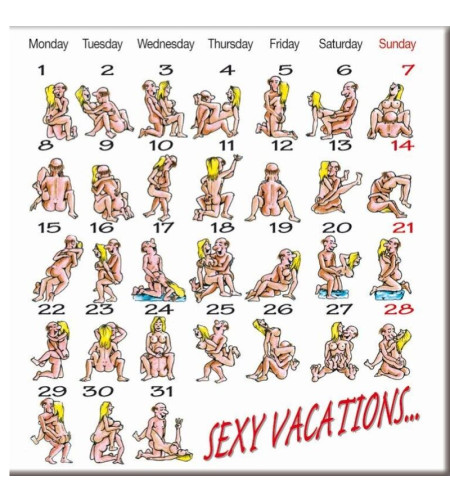 DIABLO PICANTE - AIMANT CLAENDAIRE KAMASUTRA