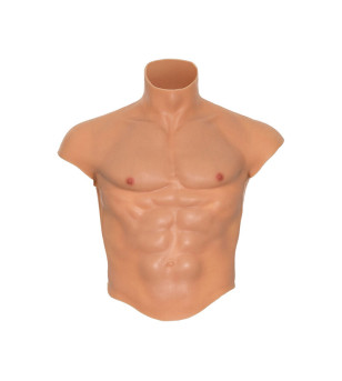 HIDDEN DESIRE - ALTER EGO CHEMISE TORSE HOMME EN SILICONE AVEC CHAIR ABS