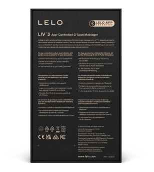 LELO - LIV™ 3 STIMULATEUR DE POINT G BLEU