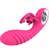 ARMONY - VIBRATEUR VICKY RABBIT AVEC LANGUE  ANNEAU DE TIRAGE FUCHSIA