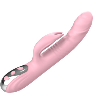 ARMONY - VIBRATEUR LAPIN ENTIÈREMENT DOIGT EFFET CHALEUR ROSE