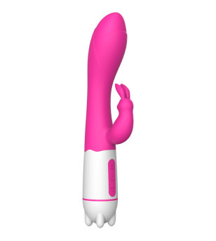 ARMONY - HAPPY VIBRATEUR  STIMULATEUR DE LAPIN FUCHSIA