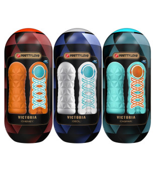 PRETTY LOVE - MASTURBATEUR VICTORIA 15 PIÈCES
