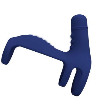 PRETTY LOVE - ANNEAU VIBRANT ELISH AVEC EXTENSION BLEU