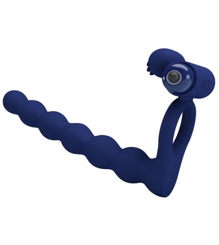 PRETTY LOVE - AJMAL ANNEAU VIBRANT AVEC PLUG BLEU