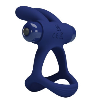 PRETTY LOVE - FRANCISCO DOUBLE ANNEAU VIBRANT LAPIN BLEU