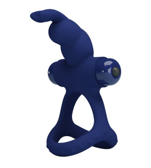 PRETTY LOVE - LUCHITO DOUBLE ANNEAU VIBRANT LAPIN BLEU