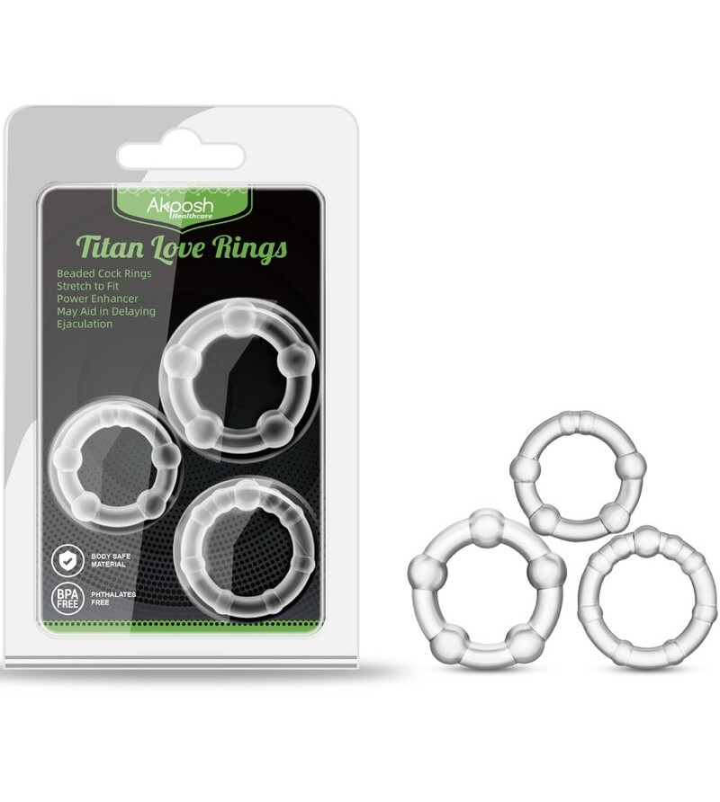 ARMONY - TITAN LOVE BAGUE PERLÉE CHAIR