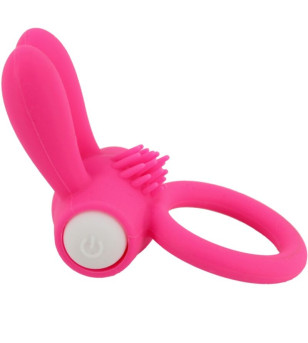 ARMONY - MR BUNNY ANNEAU VIBRATEUR SILICONE ROSE
