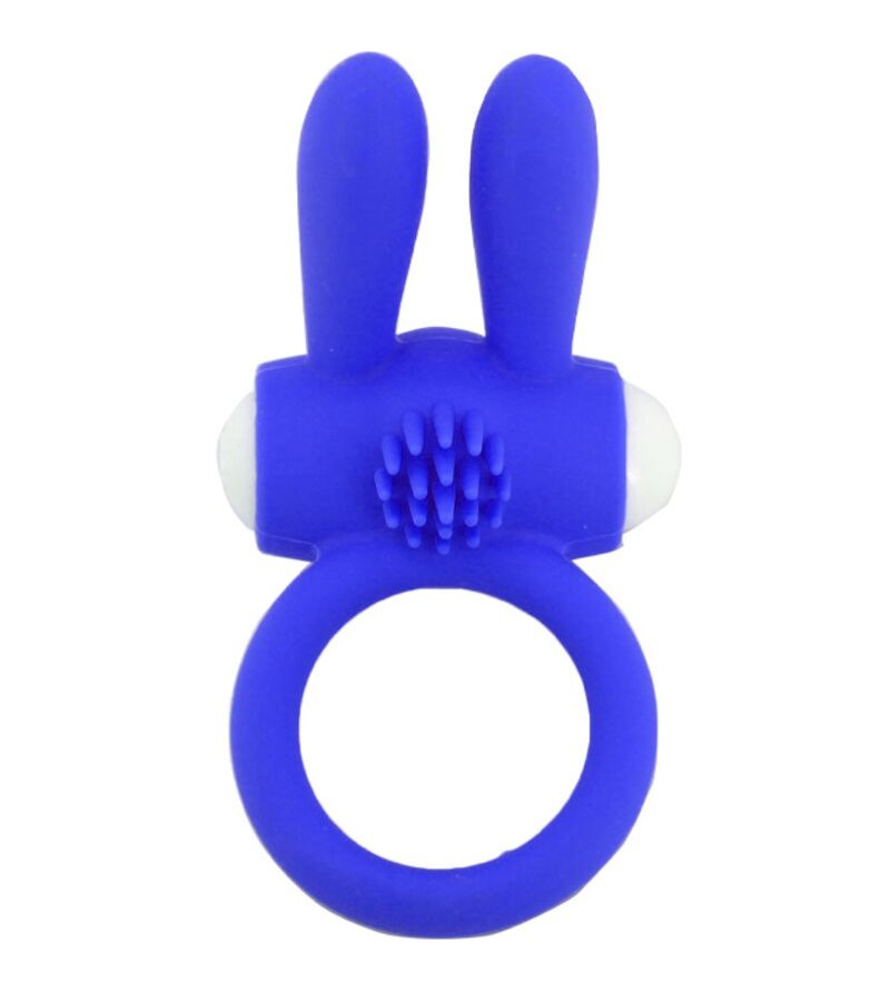 ARMONY - MR BUNNY ANNEAU VIBRATEUR SILICONE BLEU