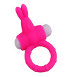 ARMONY - MS BUNNY ANNEAU VIBRATEUR SILICONE ROSE