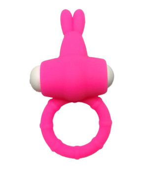 ARMONY - MS BUNNY ANNEAU VIBRATEUR SILICONE ROSE