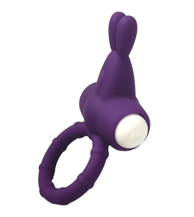 ARMONY - MS BUNNY ANNEAU VIBRATEUR SILICONE VIOLET