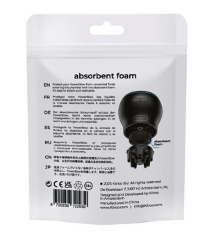 KIIROO - POWER BLOW MOUSSE ABSORBANTE LOT DE 5