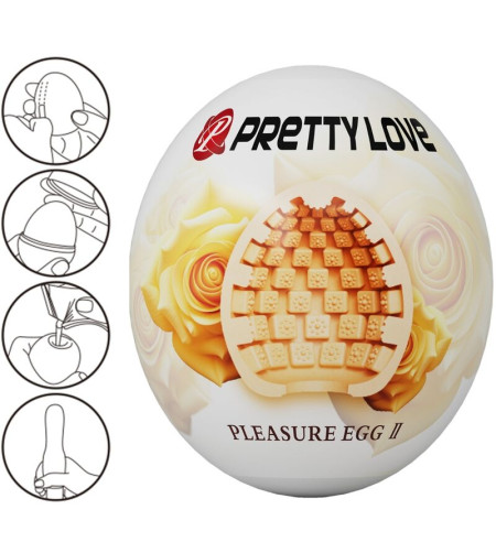 PRETTY LOVE - MASTURBATEUR POUR HOMMES CHAIR D'OEUF