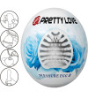 PRETTY LOVE - MASTURBATEUR POUR HOMME BLANC D'OEUF
