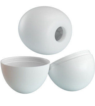 PRETTY LOVE - MASTURBATEUR POUR HOMME BLANC D'OEUF