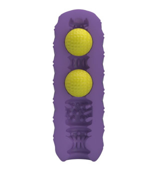 PRETTY LOVE - MASTURBATEUR POUR HOMME À DEUX BOULES VIOLET