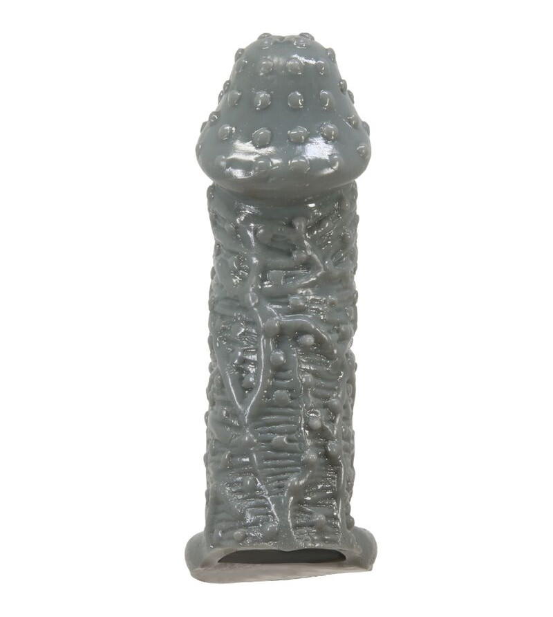 PRETTY LOVE - Agrandisseur de pénis réaliste et manchon retardateur modèle 2 gris