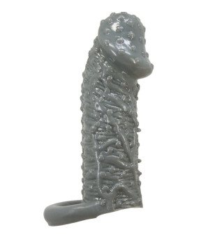 PRETTY LOVE - Agrandisseur de pénis réaliste et manchon retardateur modèle 2 gris