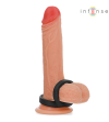 INTENSE - BOBBY DOUBLE ANNEAU PÉNIS EN SILICONE NOIR