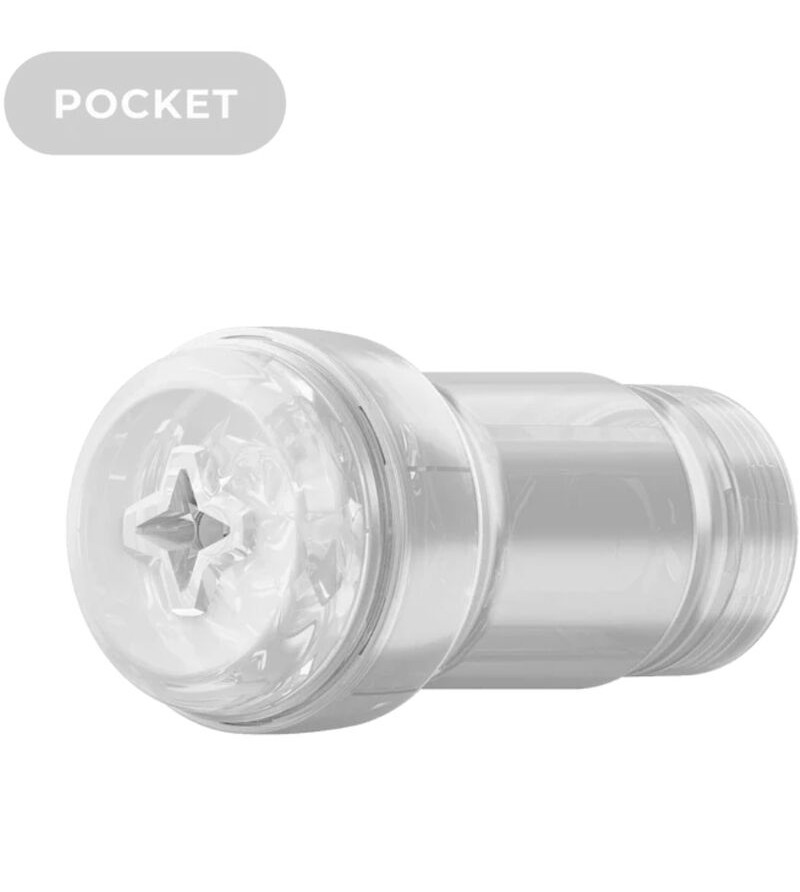 KIIROO - FEEL POCKET STROKER CRISTAL PAR KIIROO TRANSPARENT