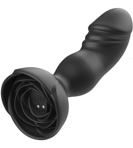 ARMONY - EXTREME A BLOOM VIBRATEUR ROSE ET PLUG ANAL TÉLÉCOMMANDE NOIR