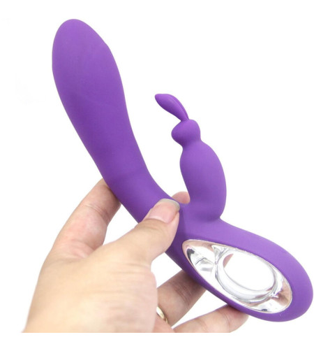 ARMONY - VIBRATEUR  ANNEAU DE TIRAGE BELLA VIOLET RABBIT