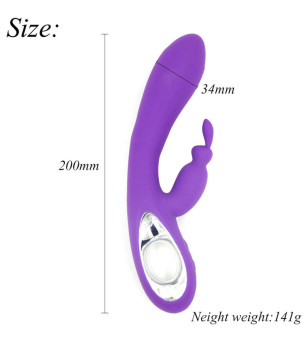 ARMONY - VIBRATEUR  ANNEAU DE TIRAGE BELLA VIOLET RABBIT