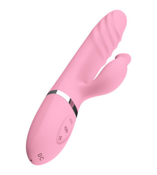 ARMONY - VIBRATEUR  POUSSÉE AVEC LANGUE EFFET CHALEUR ROSE