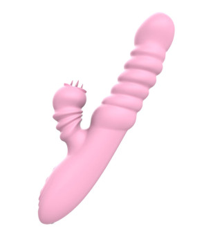 ARMONY - VIBRATEUR MULTIFONCTION AVEC LANGUE STIMULANTE EFFET CHALEUR ROSE