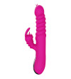 ARMONY - VIBRATEUR MULTIFONCTION RABBIT DOUBLE LANGUE EFFET CHALEUR FUCHSIA
