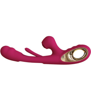 ARMONY - VIBRATEUR IMPACT SWING  DOUBLE STIMULATEUR MODÈLE 2 BORDEAUX