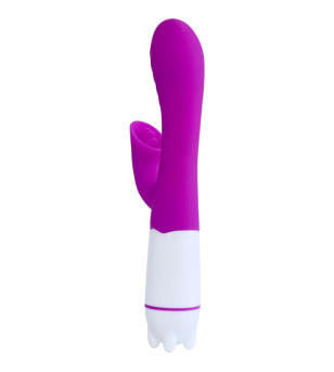 ARMONY - HAPPY VIBRATEUR  STIMULATEUR AVEC LANGUE RECHARGEABLE VIOLET