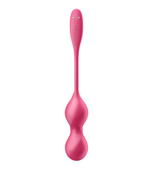 SATISFYER - LOVE BIRDS 2 BALLES VIBRANTES DE KEGEL + APPLICATION GRATUITE