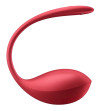 SATISFYER - SHINY PETAL STIMULATEUR À TÉLÉCOMMANDE À DISTANCE G POINT ROUGE APPLICATION GRATUITE