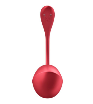 SATISFYER - SHINY PETAL STIMULATEUR À TÉLÉCOMMANDE À DISTANCE G POINT ROUGE APPLICATION GRATUITE