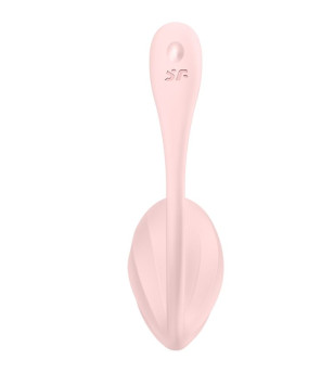 SATISFYER - RIBBED PETAL STIMULATEUR À DISTANCE G POINT ROSE APPLICATION GRATUITE