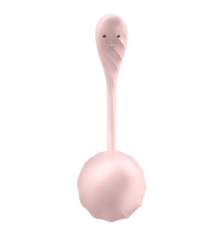 SATISFYER - RIBBED PETAL STIMULATEUR À DISTANCE G POINT ROSE APPLICATION GRATUITE