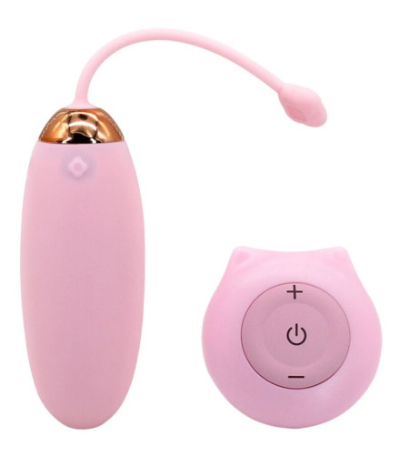 ARMONY - KITTY FUN EGG VIBRATEUR TÉLÉCOMMANDE 10 VIBRATIONS ROSE