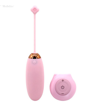 ARMONY - KITTY FUN EGG VIBRATEUR TÉLÉCOMMANDE 10 VIBRATIONS ROSE