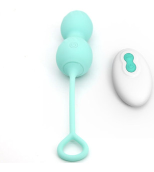 ARMONY - BLOSSOMS TÉLÉCOMMANDE DE VIBRATION D'HALTÈRE VAGINALE 10 VIBRATIONS VERT