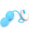 ARMONY - BLOSSOMS HALTÈRE VAGINALE VIBRATION TÉLÉCOMMANDE 10 VIBRATIONS BLEU