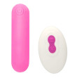 ARMONY - SPLASH JOLINE VIBRATEUR BULLET TÉLÉCOMMANDE EN SILICONE 10 VIBRATIONS 65 X 15 CM ROSE