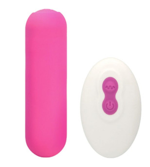 ARMONY - SPLASH JOIE VIBRATEUR BULLET TÉLÉCOMMANDE EN SILICONE 10 VIBRATIONS 75 X 19 CM ROSE