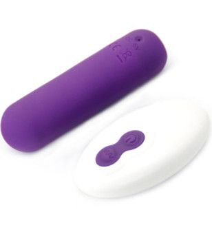 ARMONY - SPLASH JOIE VIBRATEUR BULLET TÉLÉCOMMANDE EN SILICONE 10 VIBRATIONS 75 X 19 CM VIOLET