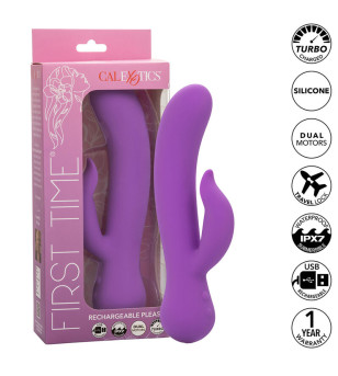 CALEXOTICS - FIRST TIME VIBRATEUR PLEASER RECHARGEABLE VIOLET